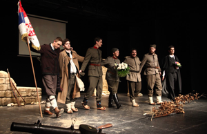 Predstava “Solunci govore“ na programu pozorišnog festivala „Zlatni vitez“ u Moskvi