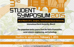Studentski simpozijum Internacionalnog Burč univerziteta