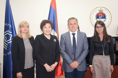 Ambasador Kine u BiH Nj.E. gđa Čen Bo posjetila Univerzitet u Banjoj Luci