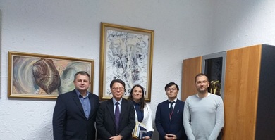 Ambassador of Japan Visited the Faculty of Natural Sciences and Mathematics