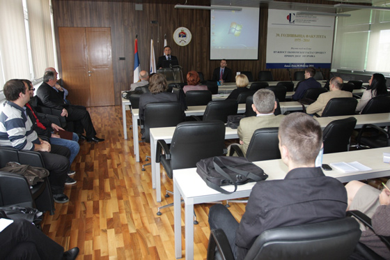 A lecture was held on “Structure, Financing and Organisation of Doctoral Studies at the Universities in Finland”