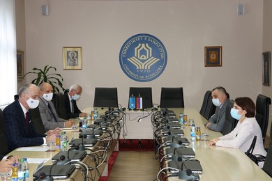 Rector Talked with Minister Gašić 