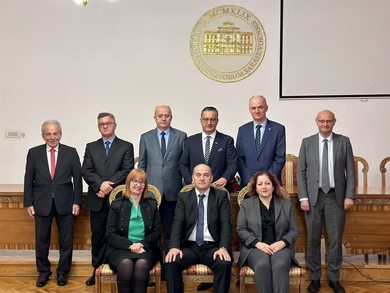 Rektor Gajanin predsjedava Rektorskom konferencijom / zborom BiH