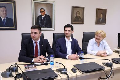 Meeting with representatives of the Federation of young Serbs in Europe
