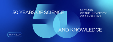 The UNIBL is celebrating a jubilee: 50 years of knowledge and science