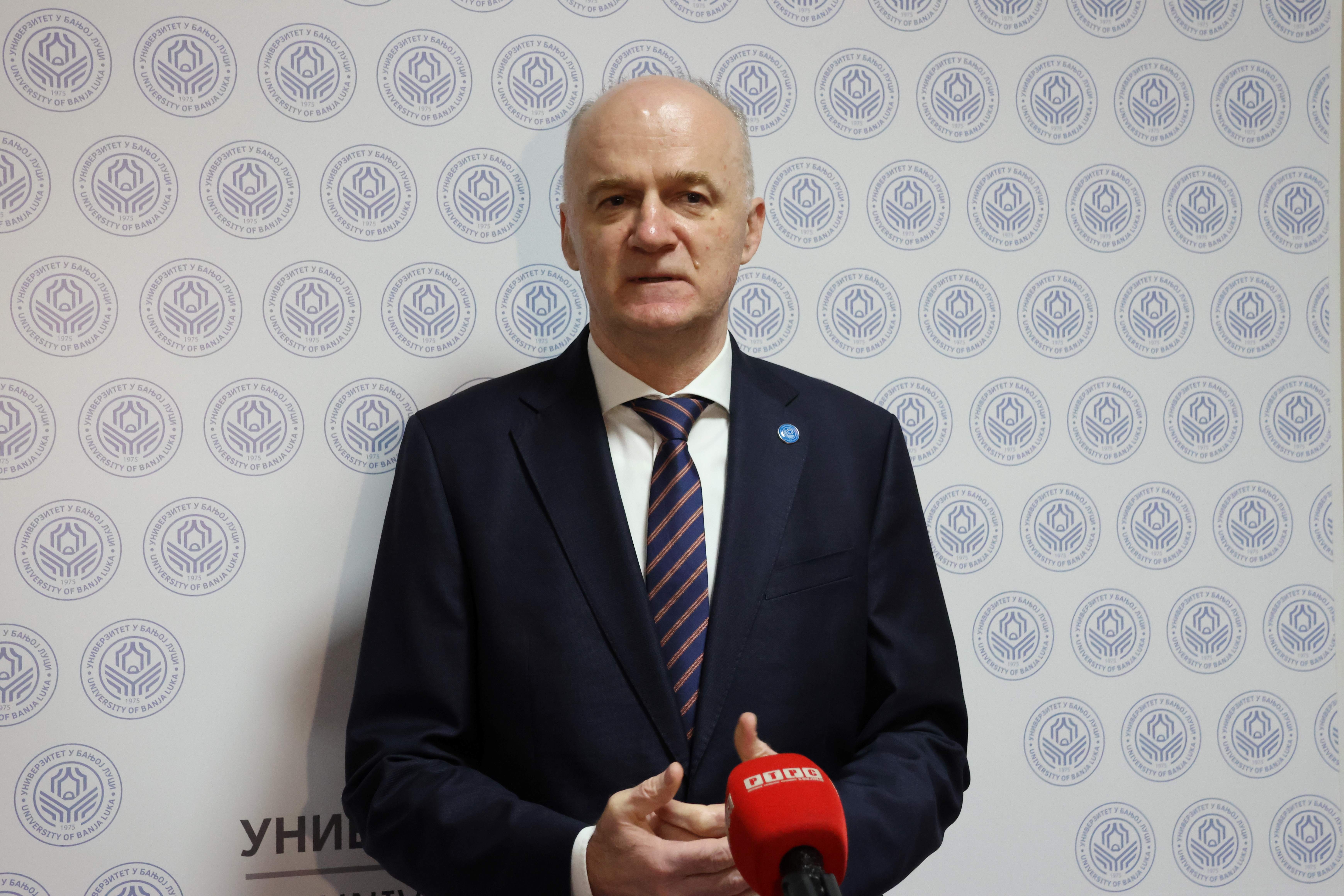 Professor Gajanin elected Rector of the UNIBL