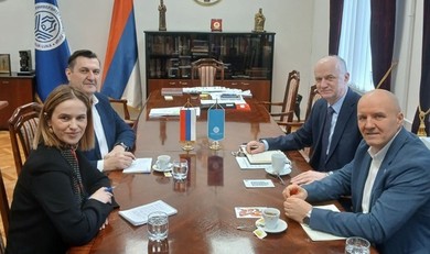 The Rector met with the Head of the Regional UNDP Office