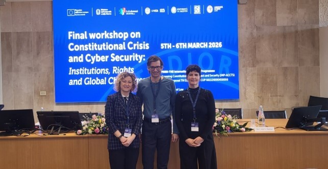 Professors of the Faculty of Law in a Workshop in Italy