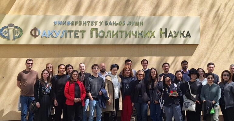 Алумнисти Харварда и Станфорда посјетили ФПН УНИБЛ