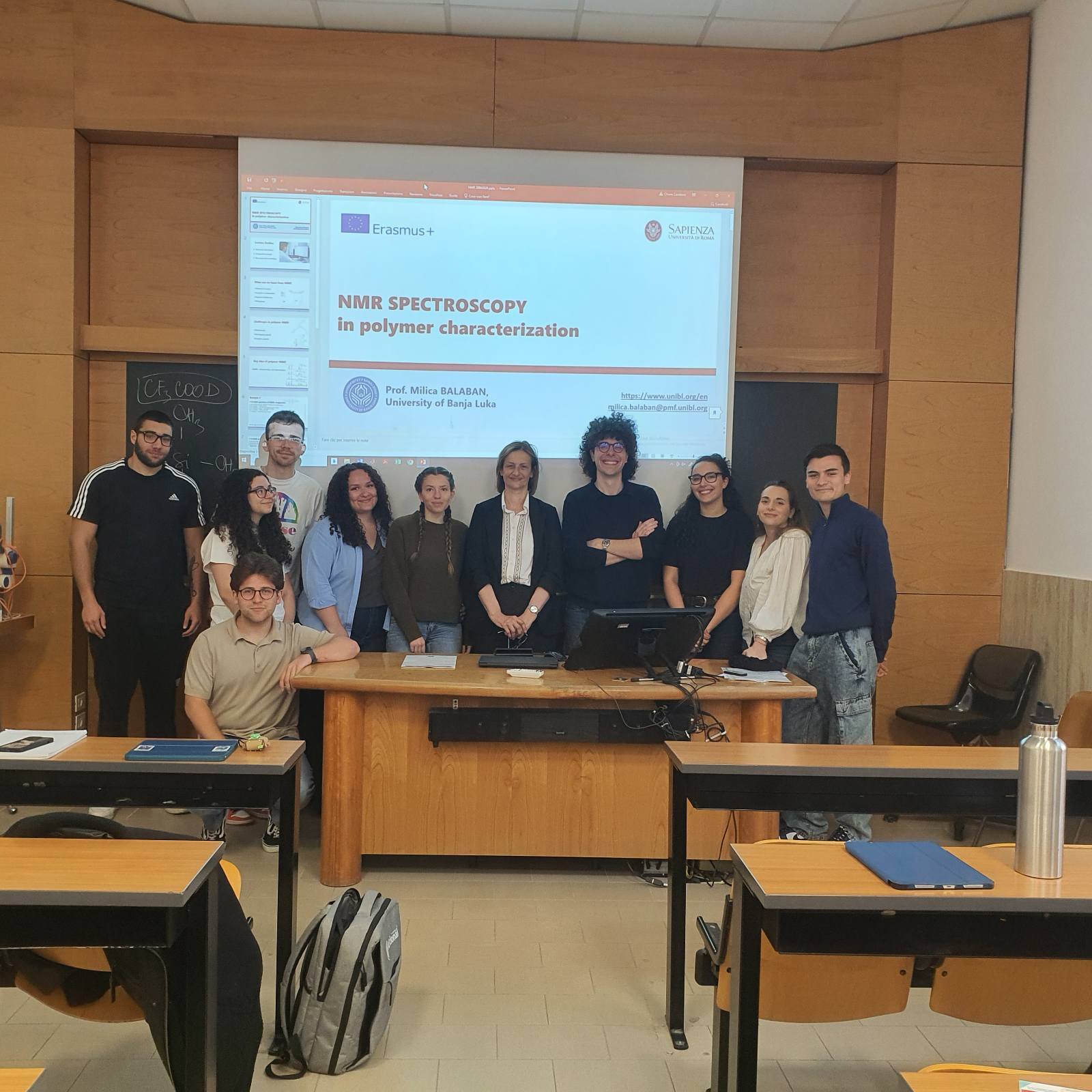 Prof. Balaban visited Sapienza University within Erasmus program