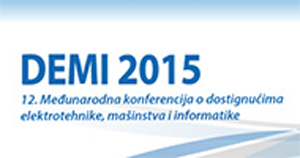 Drugi poziv za prijavu radova i učešća na Konferenciji DEMI 2015
