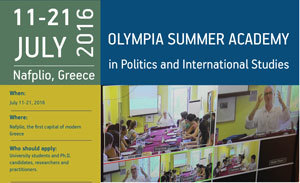 Ljetna akademija iz politike i međunarodnih studija Olimpija 2016