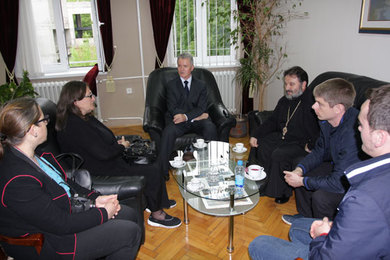 Rektor primio delegaciju Eparhije raško-prizrenske