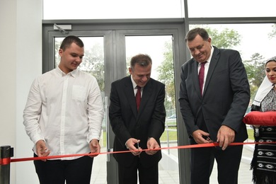 Opening ceremony of the Fourth students’ dormitory