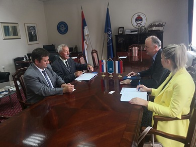 Sastanak sa rektorom Univerziteta u Kragujevcu 