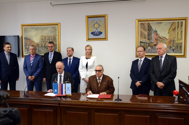 Agreement on long-term cooperation between the University of Banja Luka and the Academy of Arts and Sciences of the Republic of Srpska 