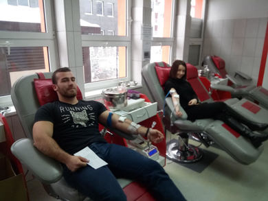 Studenti darovali krv