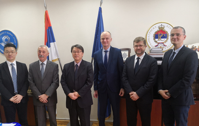 Meeting with the Ambassador of Japan: Discussing future collaborations