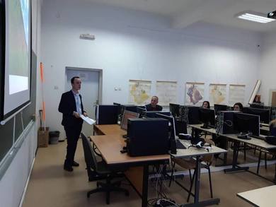 New computer lab at the Faculty of Architecture, Civil Engineering and Geodesy