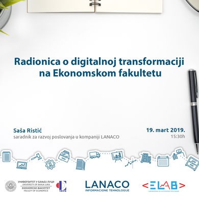 Workshop on Digital Transformation at the Faculty of Economics