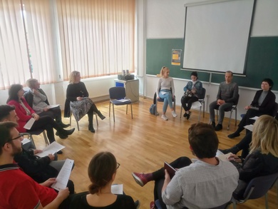 Professor from Berlin held a workshop at the Faculty of Philosophy