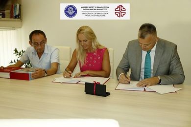 Agreement Signed With the Faculty of Medicine at University of Pristina