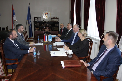 Руководство Универзитета разговарало са министром Рајчевићем