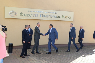 Milorad Dodik Visited the Faculty of Political Sciences: New Study Programs Were Discussed