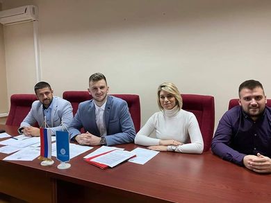 Nikola Bulovic the New President of the Students’ Parliament 