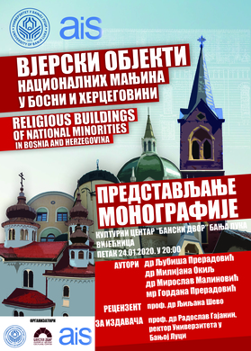 Presentation of the Monograph ,,Religious Buildings of National Minorities in Bosnia and Herzegovina’’