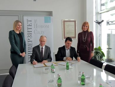Intensification of Academic Exchange with the University of Novi Sad